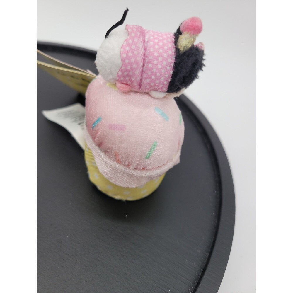 New Mickey & Friends Minnie Mouse Birthday Cupcake 2017 3.5-Inch Mini Plush - Picture 7 of 10
